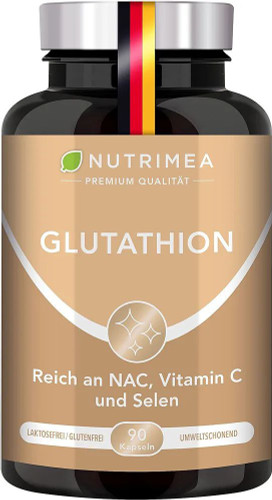 کپسول گلوتاتیون روشن کننده پوست Nutrimea آلمان 90 عدد
