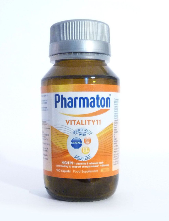 کپسول فارماتون ویتالی ۱۱ اصل انگلیس با جنسینگ ۱۰۰ عددی