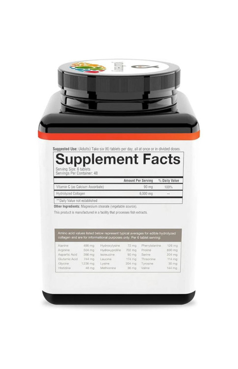 قرص کلاژن با ویتامین سی یوتئوری ۲۹۰ عددی