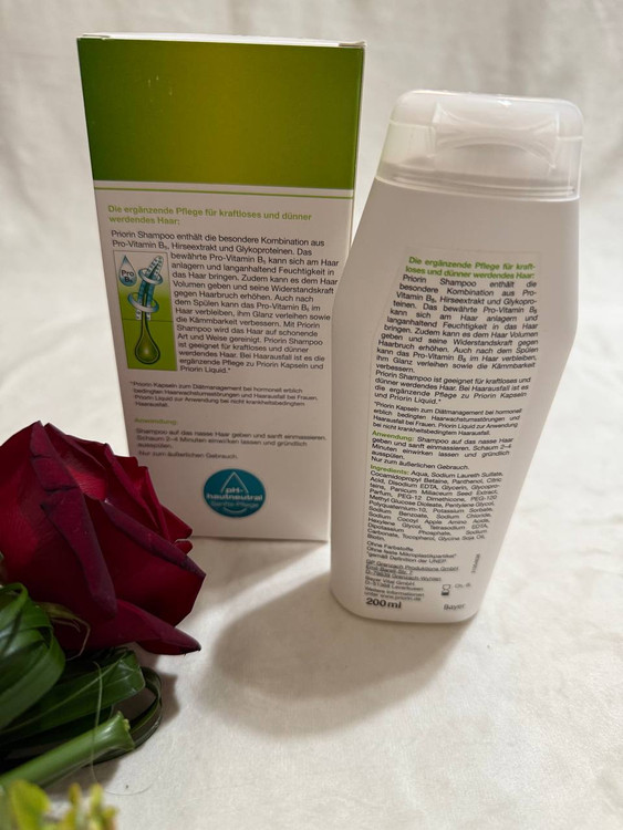 شامپو ضد ریزش مو پریورین بایر آلمان