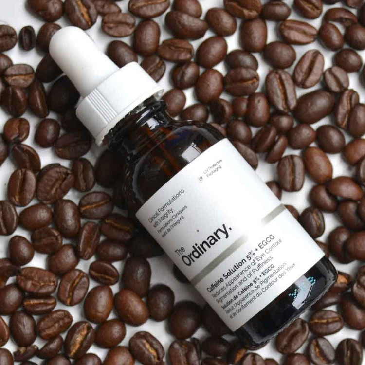 سرم دور چشم کافئین 5 درصد اوردینری