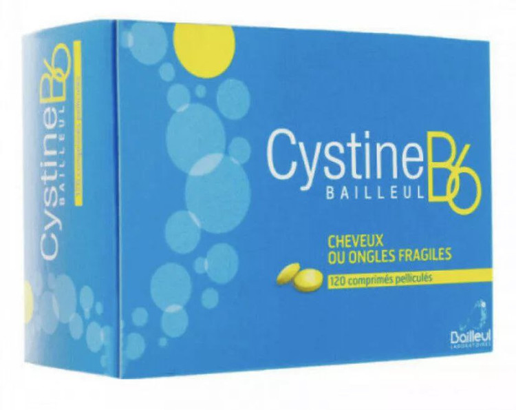 قرص ویتامین ب۶ سیستین بایول فرانسه ۱۲۰عددی