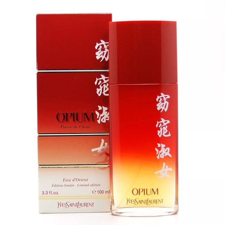 عطر ادکلن ایو سن لورن اوپیوم پویزی د چاین زنانه ۵۰ میل با طبع گرم و شیرین