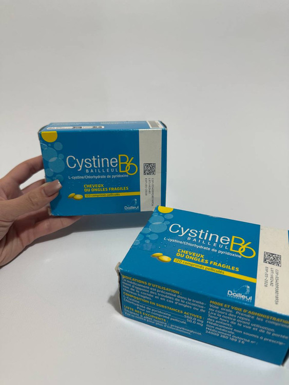 قرص ویتامین ب۶ سیستین بایول فرانسه ۱۲۰عددی