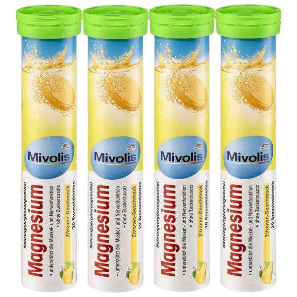 قرص جوشان منیزیم میوولیس Mivolis Magnesium