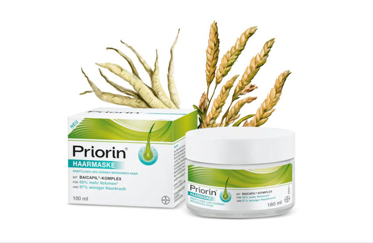 ماسک مو پریورین تقویت کننده و تغذیه کننده مو بایر آلمان ۱۸۰ میل