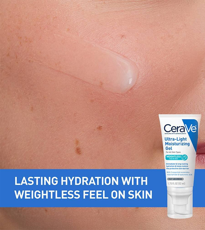 ژل مرطوب کننده فوق سبک سراوی اصل