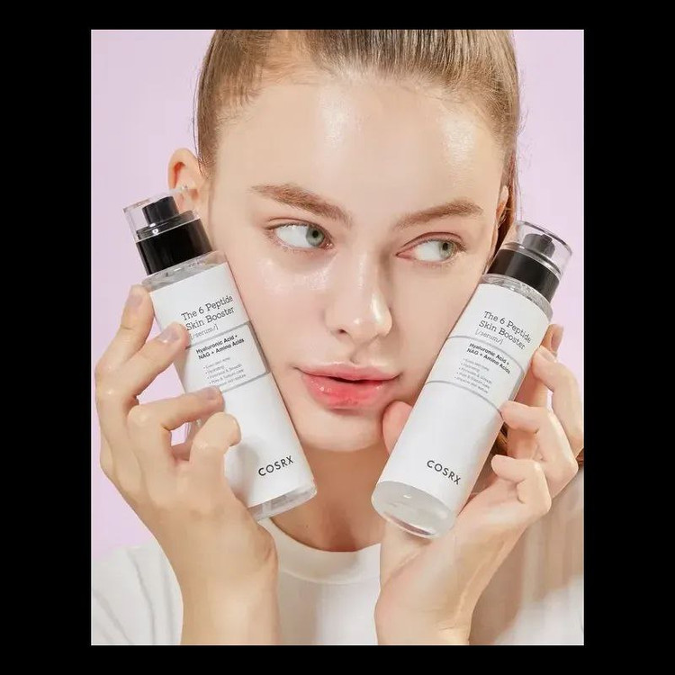 سرم بوستر تقویت کننده پوست با 6 پپتاید کوزارکس اصل کره