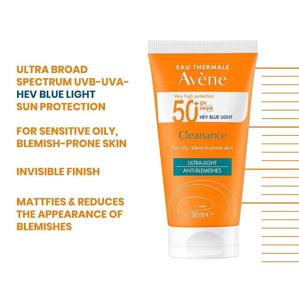 کرم ضد آفتاب کلینانس Cleanance اون با  SPF 50+ حجم 50 میل