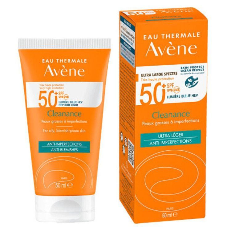 کرم ضد آفتاب کلینانس Cleanance اون با  SPF 50+ حجم 50 میل