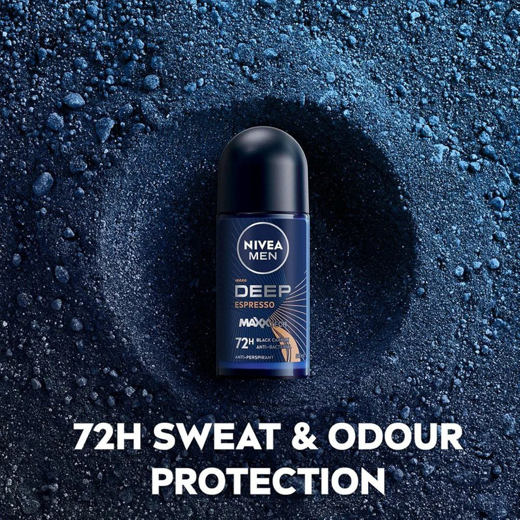 مام رول ضد تعریق مردانه دیپ اسپرسو مکس تچ 72 ساعته