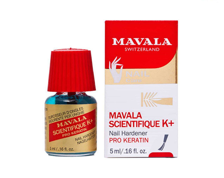 محلول سفت کننده ناخن ماوالا مدل ساینتی فیک کا مثبت